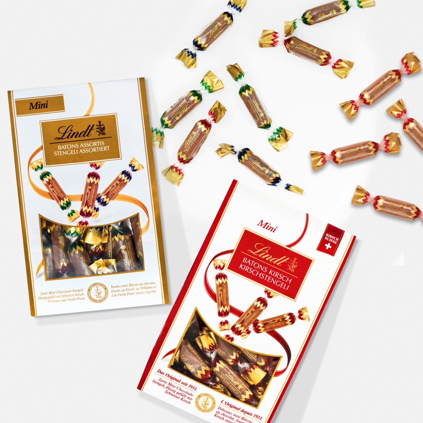 Lindt Stengeli Mini Assortiert