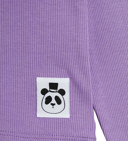 Mini Rodini Bluse - Rib - Lila