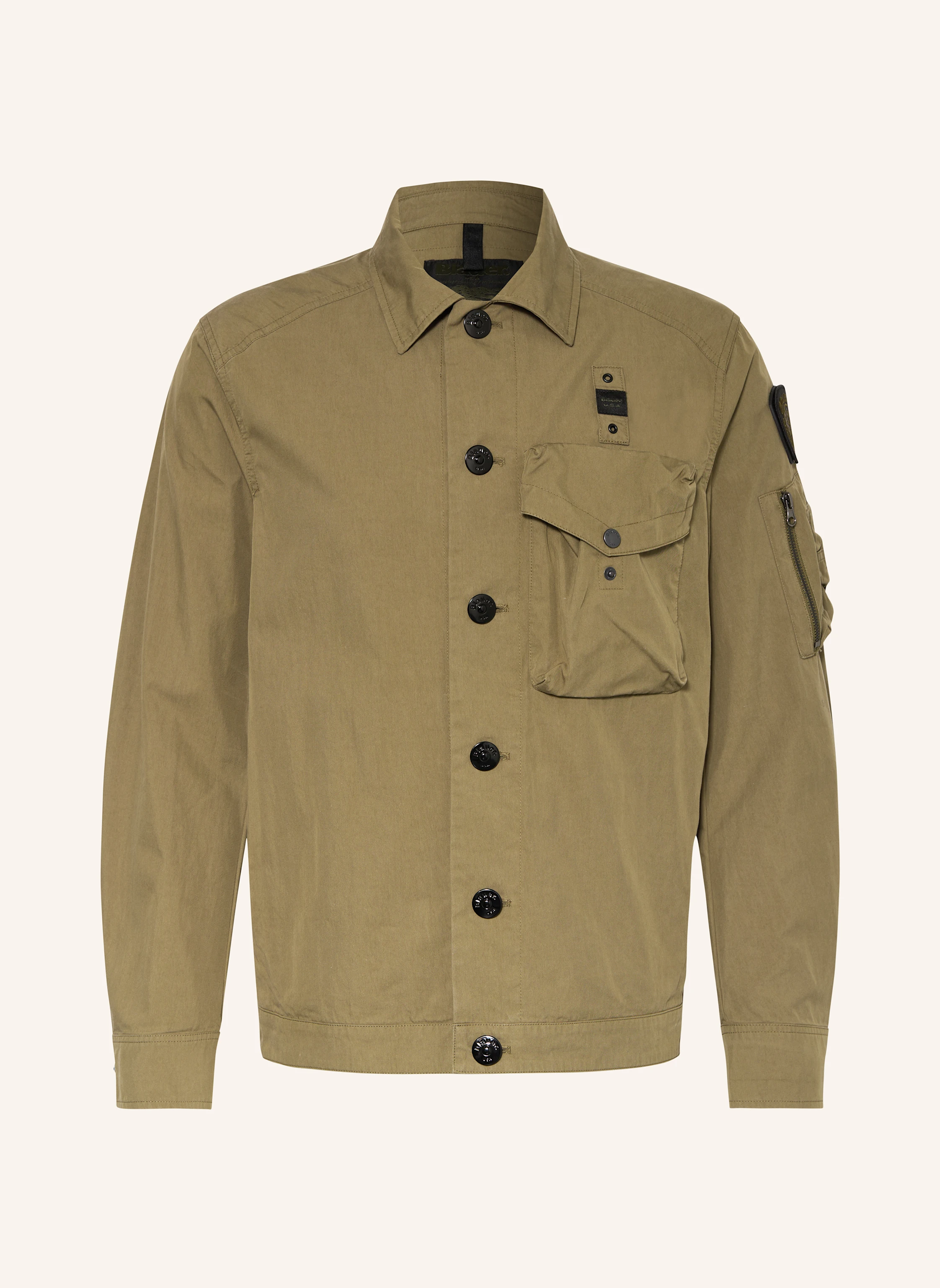 Blauer Blouson
