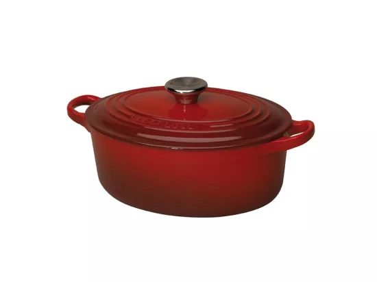Cocotte ovale Signature 29cm Cerise