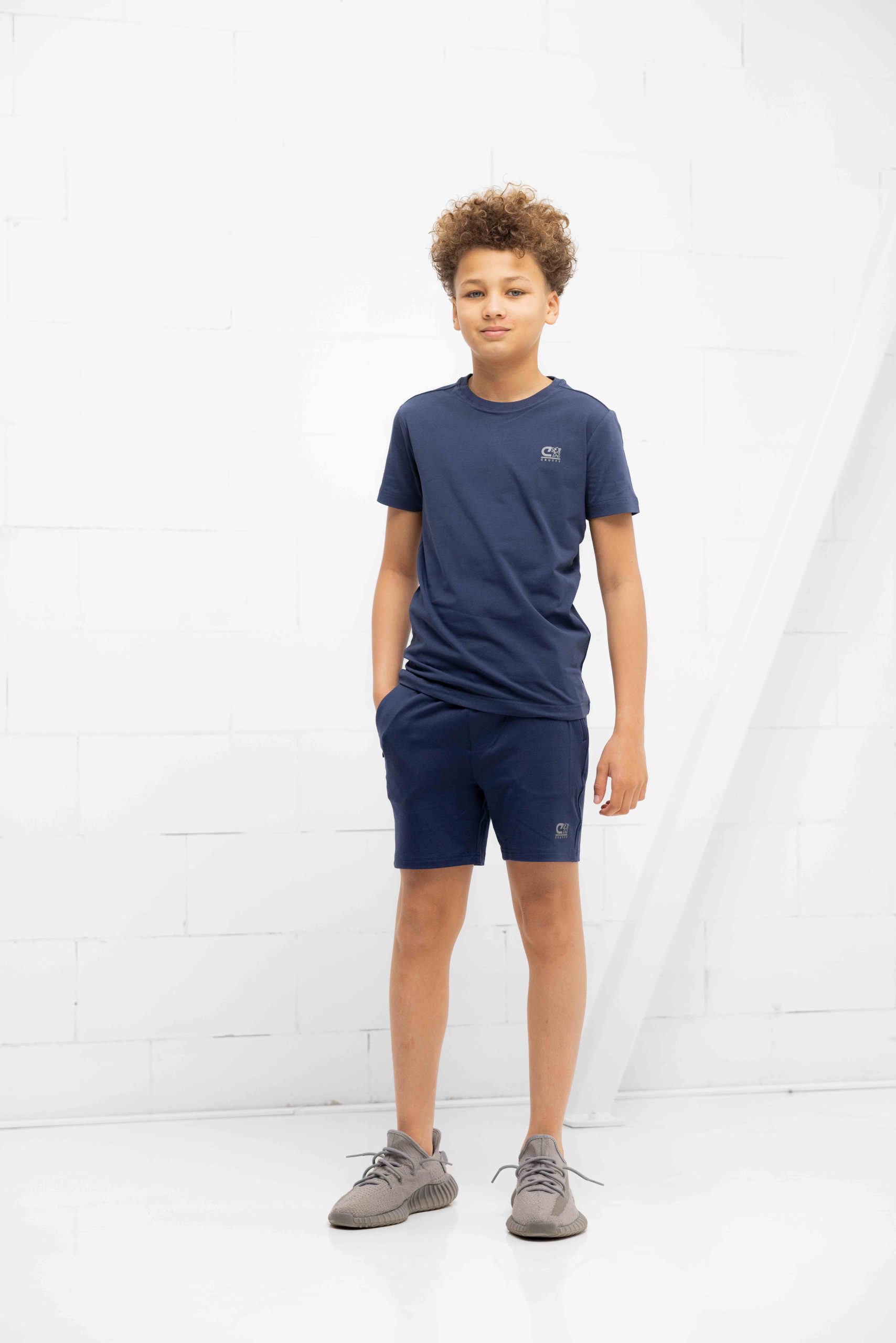 Cruyff Soothe Korte Broek Kids Donkerblauw