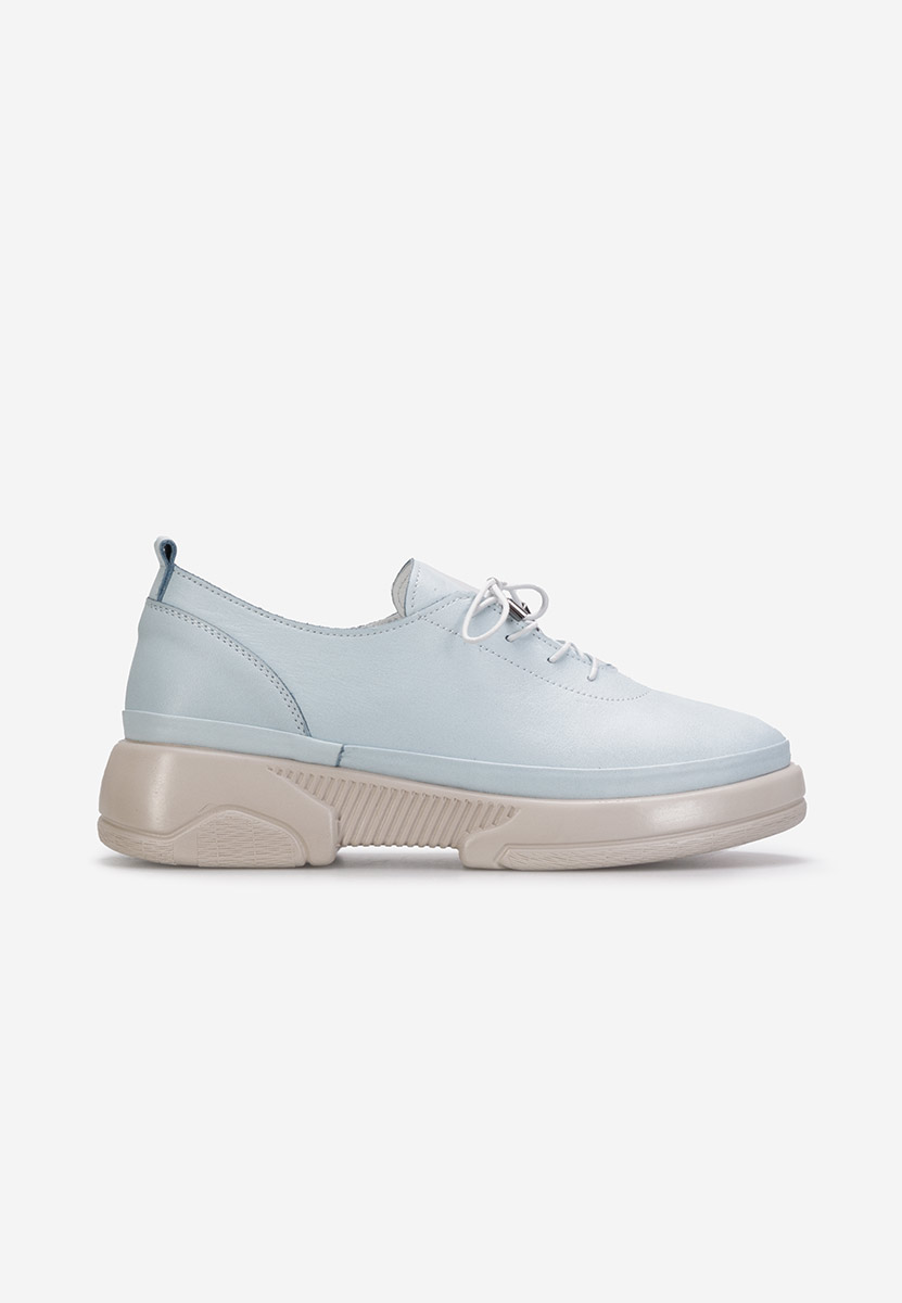Chaussures casual femme en cuir bleus Kaya
