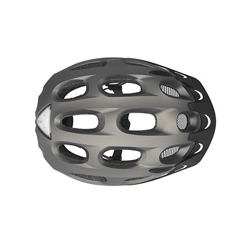 ABUS Youn-I ACE cykelhjelm - Metalic Silver
