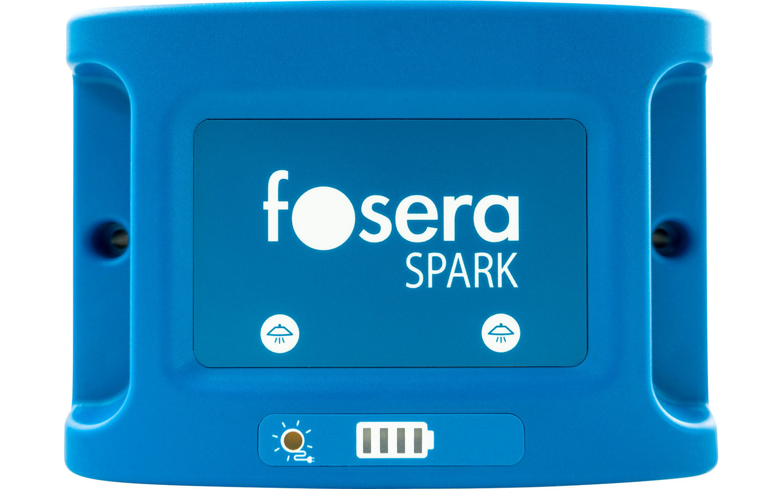 Fosera Spark 20 Solaranlagen-Set inklusive Batterie und 2 Einbaulampen