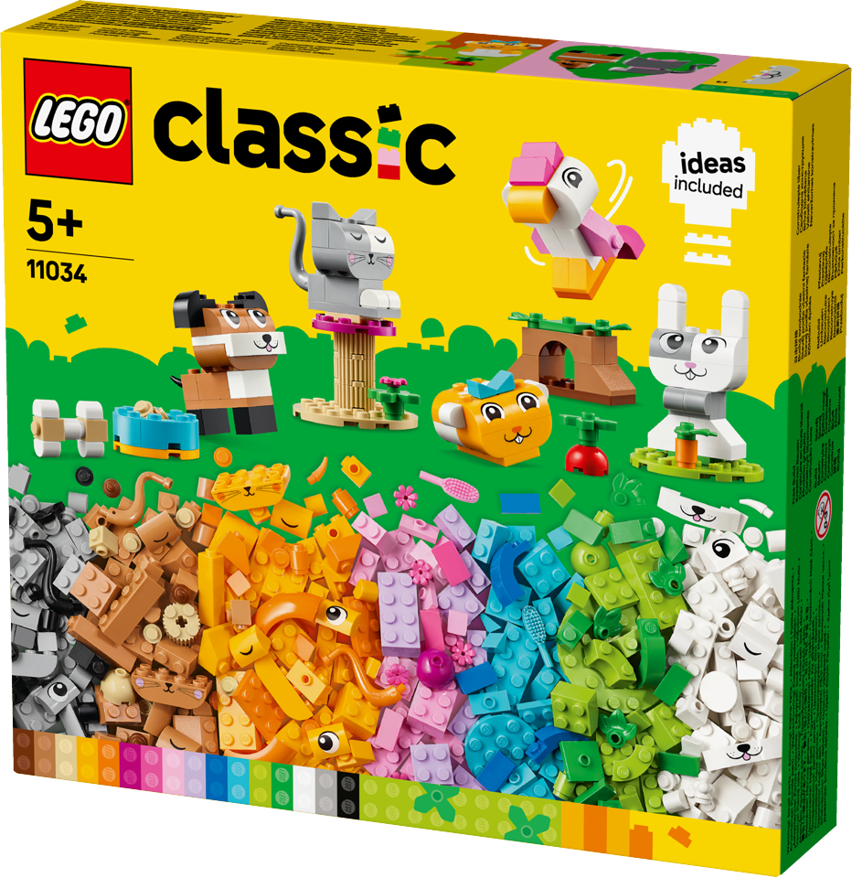 LEGO Classic - Kreative kæledyr (11034)