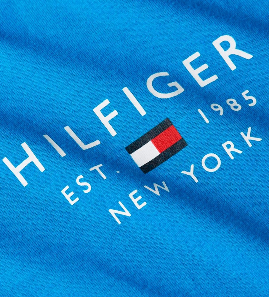 Camiseta Tommy Hilfiger Slim Logo azul