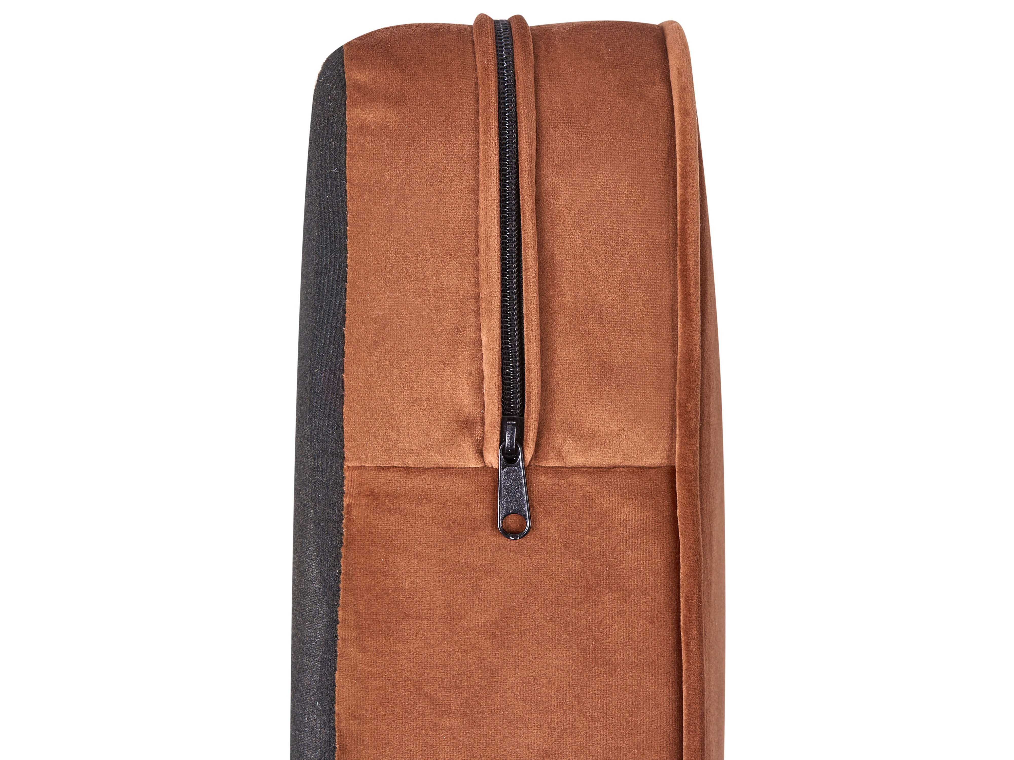 Bankenset 4-zits CHESTERFIELD Fluweel Goudbruin
