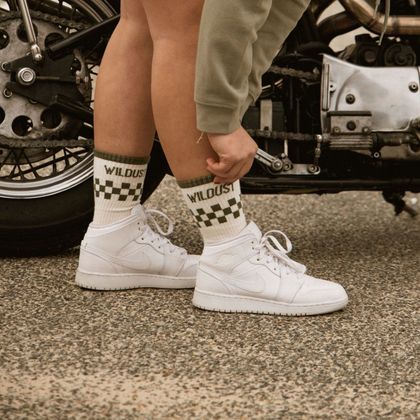 Chaussettes Wildust RACE - Vert