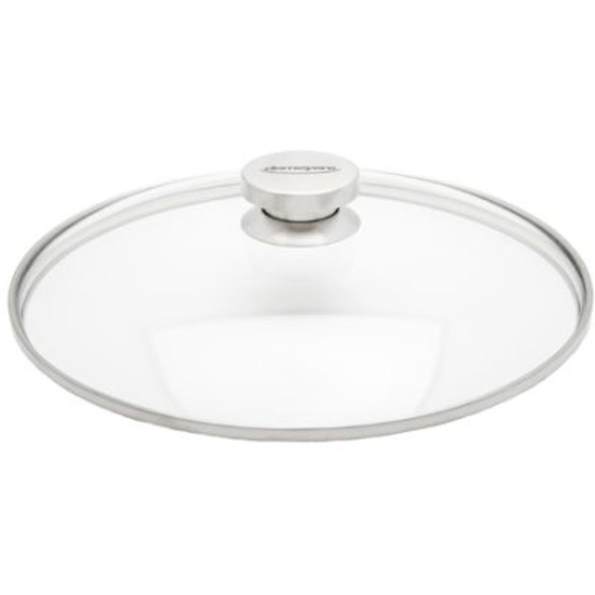 Glasslokk Stålknopp 20 cm