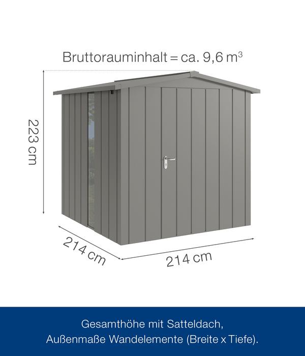Hörmann Metallgerätehaus Juno JSD5 M-Sk