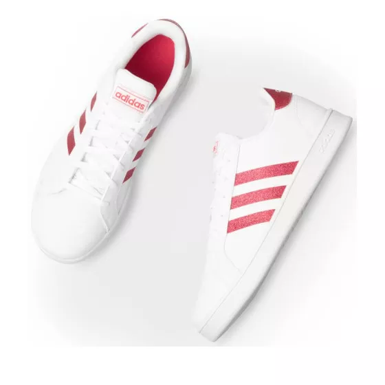 Baskets NOIRES ADIDAS Grand Court K
