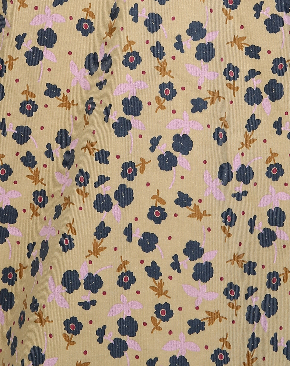Cordkleid MILLEFLEUR in camel
