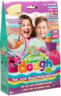 PlanetDough Modelleire 1 kg, Flerfarget