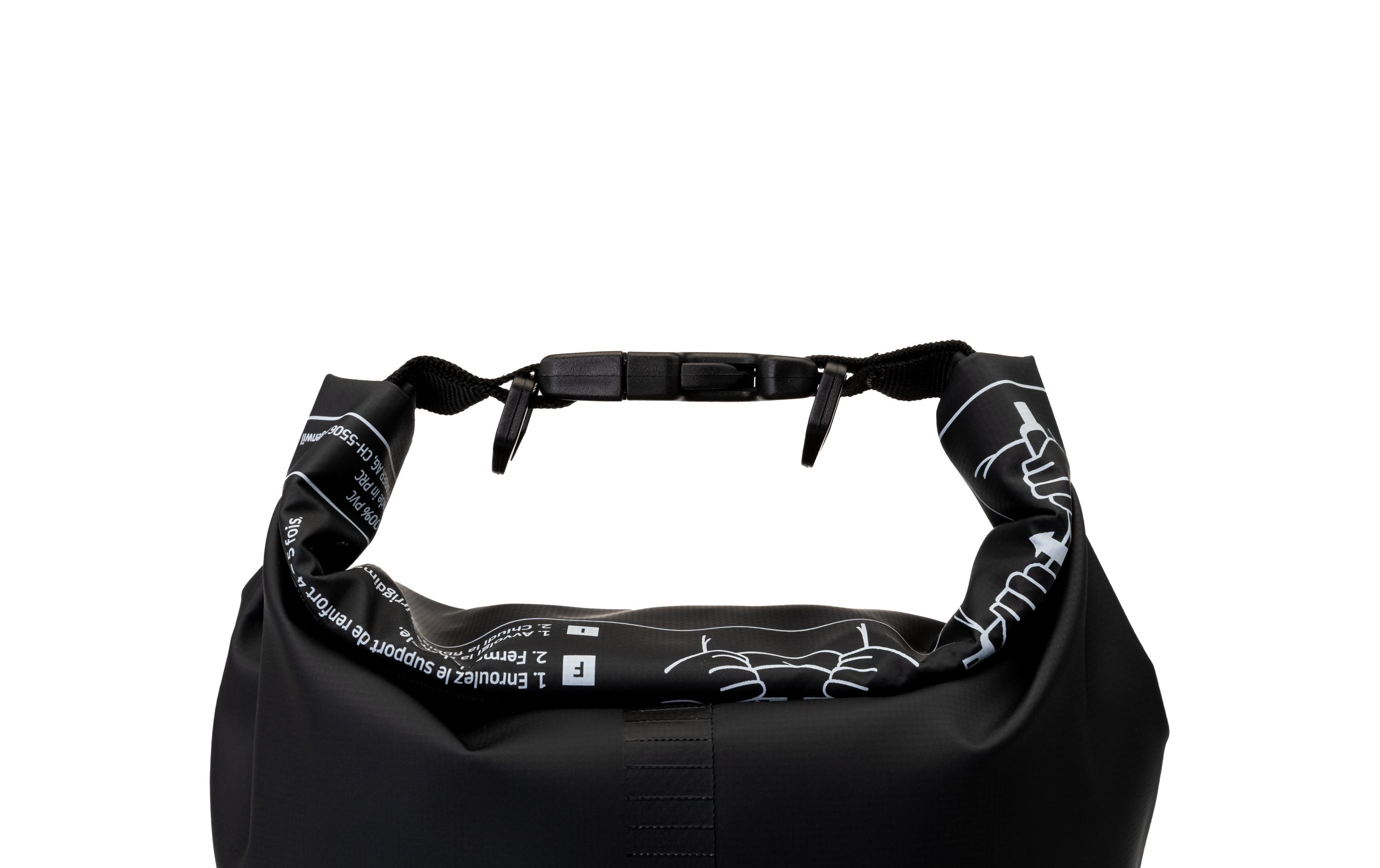 Dry Bag Zaaino Schwarz 5 lWasserdichter Schwimmsack