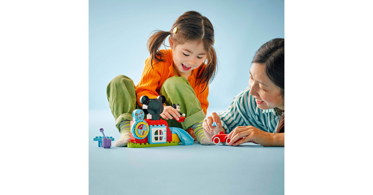 LEGODUPLO - Mickey Mouse clubhuis en auto Constructiespeelgoed  (10454)