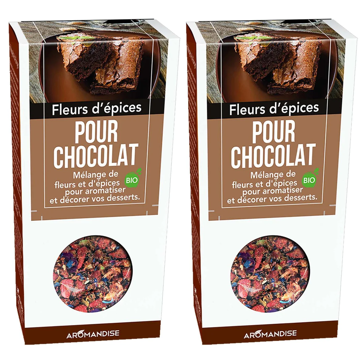 Fleurs d'épices pour chocolat 80 g Aromandise