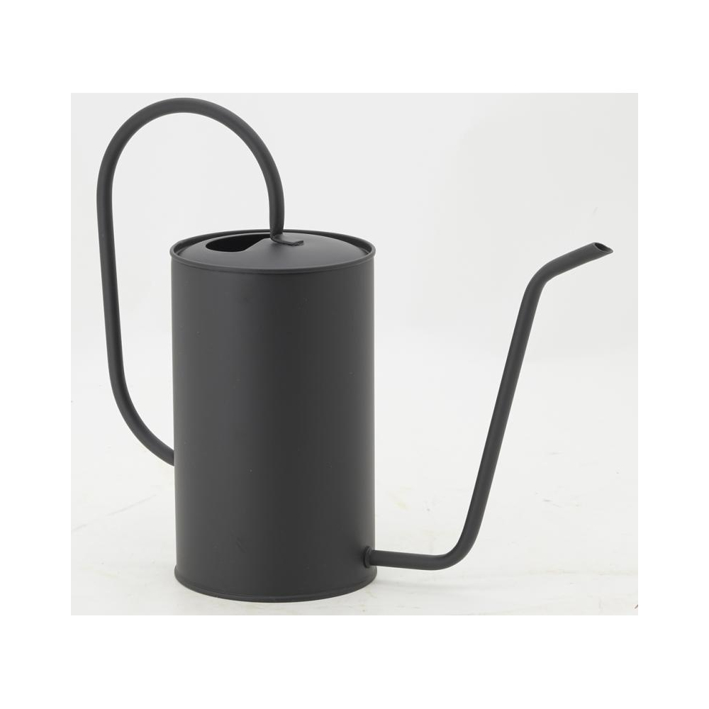 Arrosoir design en métal noir 1,5 l