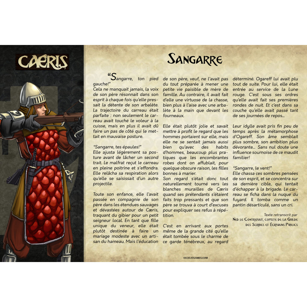 Caeris : Starter La Lune Rouge