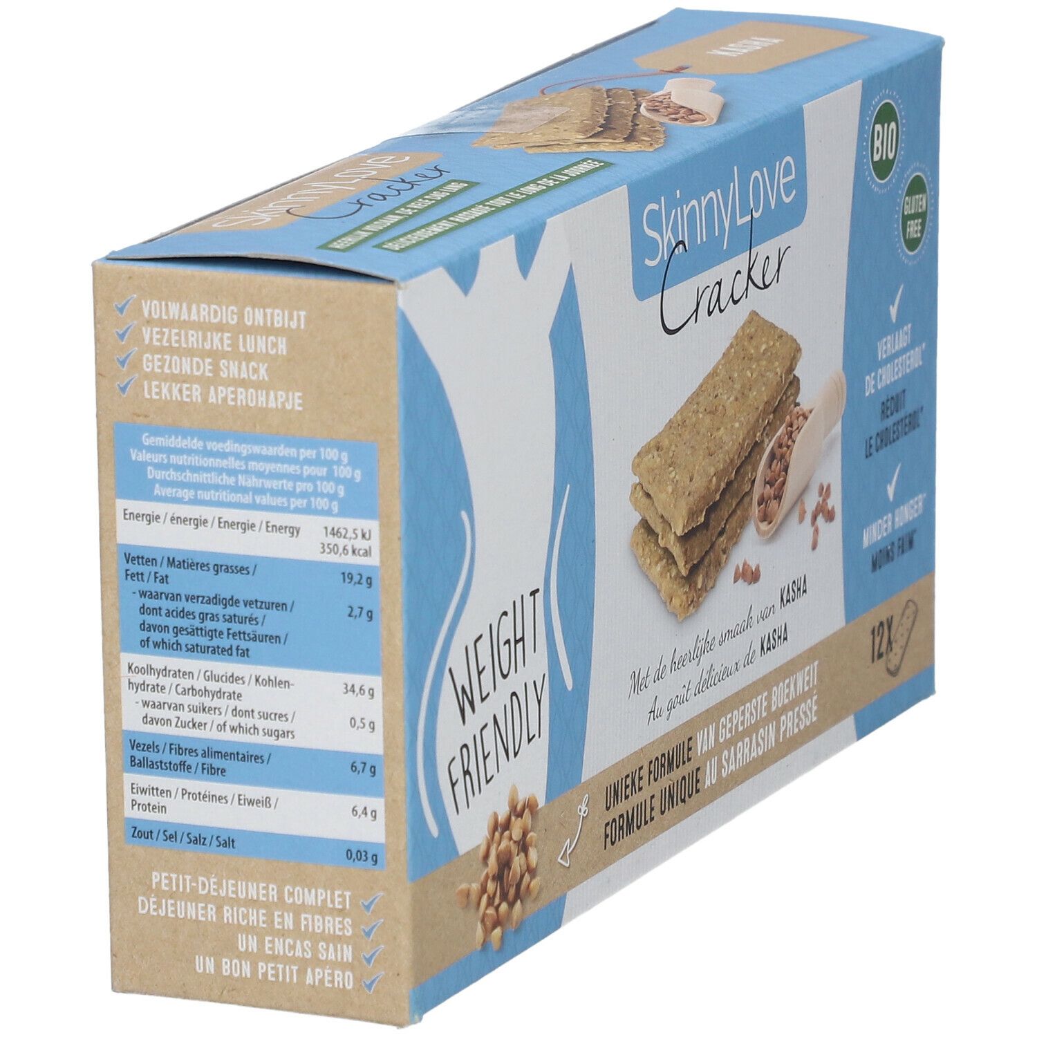 SKINNYLOVE Cracker in Kasha