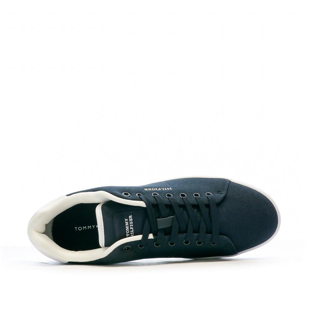 Tommy Hilfiger Baskets Marine Homme Tommy Hilfiger Court Cupsole Pique