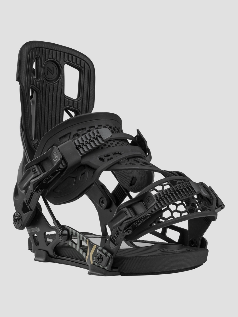 Nidecker Flow Nx2 Hybrid 2025 Snowboard Bindings black