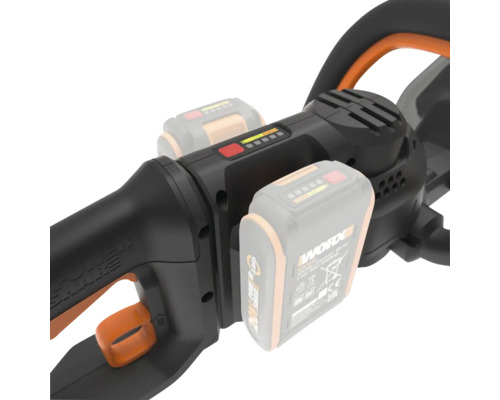 WORX NITRO WG286E.9 20V snoerloze heggenschaar + GRATIS bonusartikel: 20V accu WA3644 (4,0Ah)