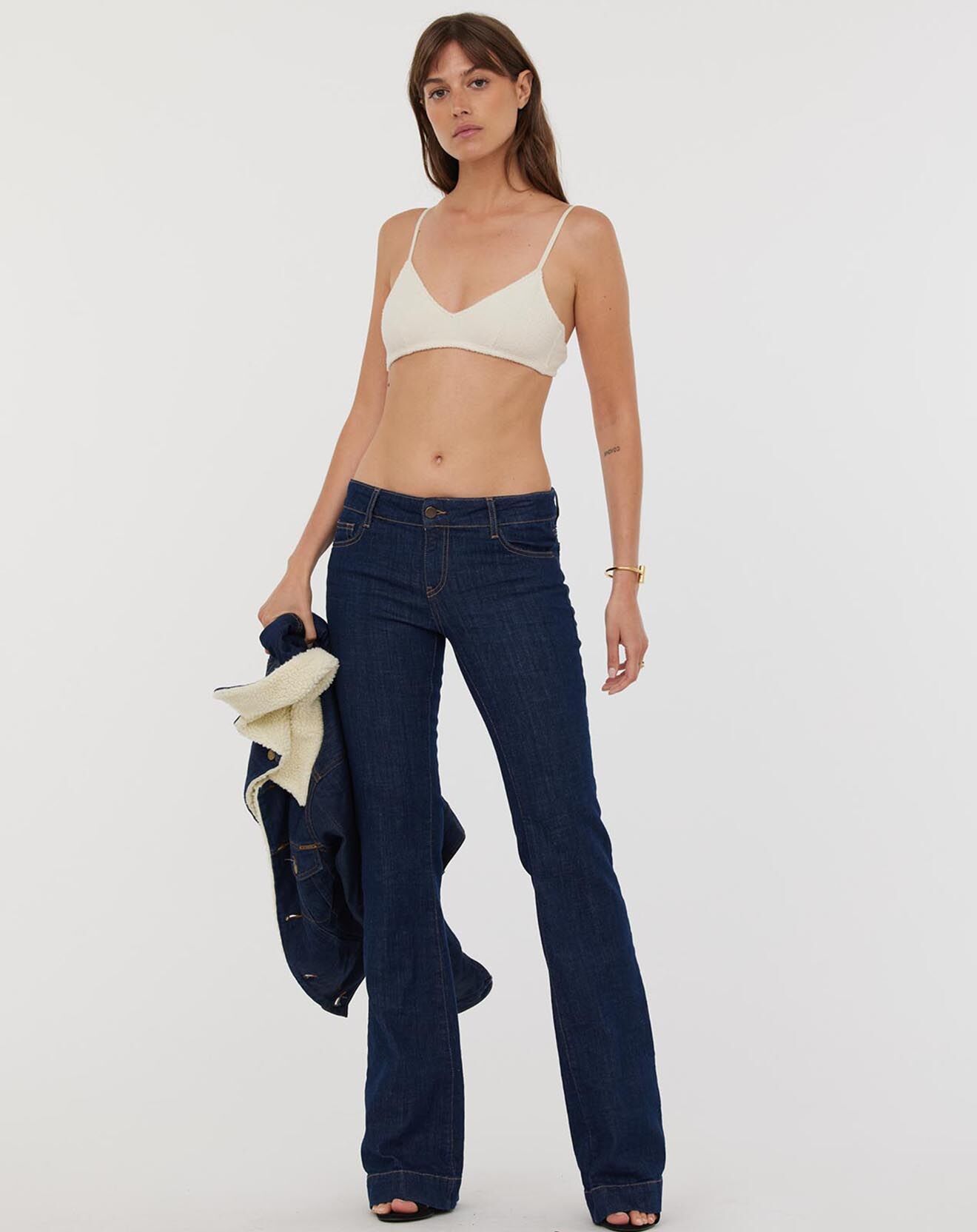 Acquaverde Jean flare Adriana brut