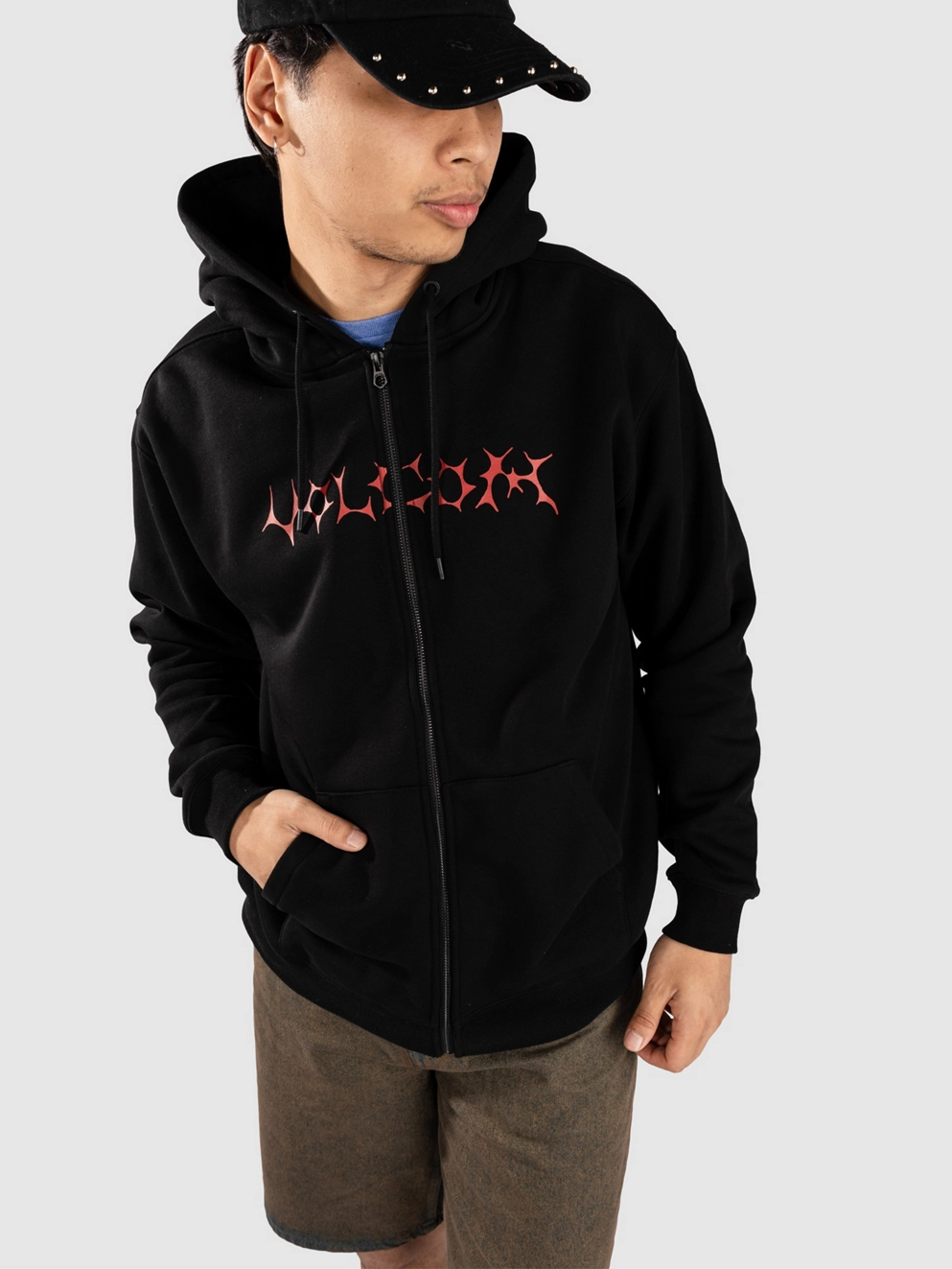 Volcom Watanite Zip Hoodie black