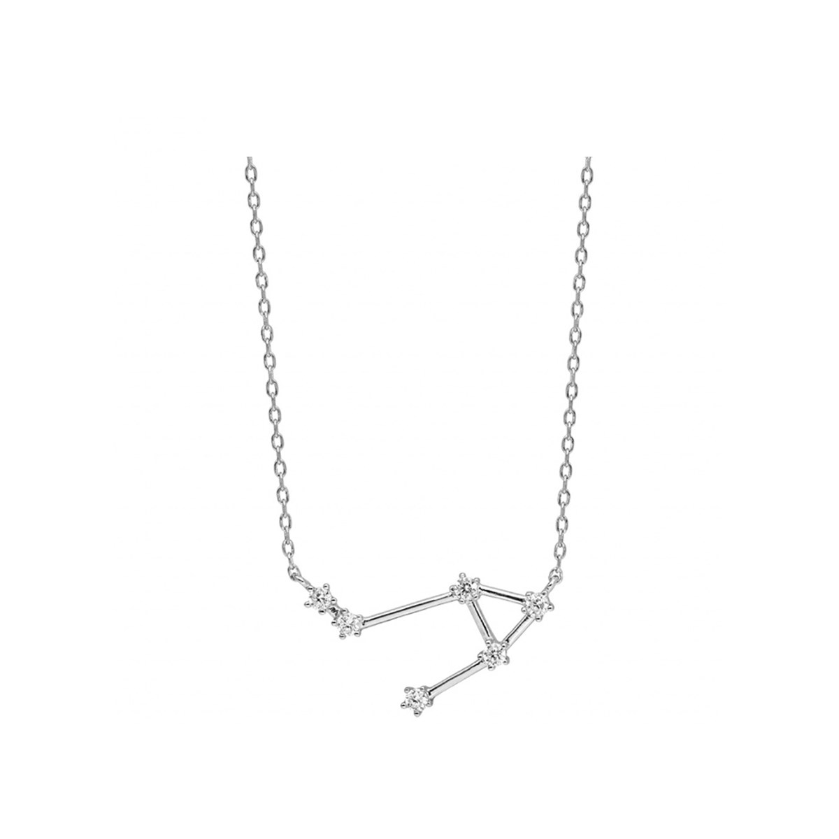 Collier Constellation Balance - Argent