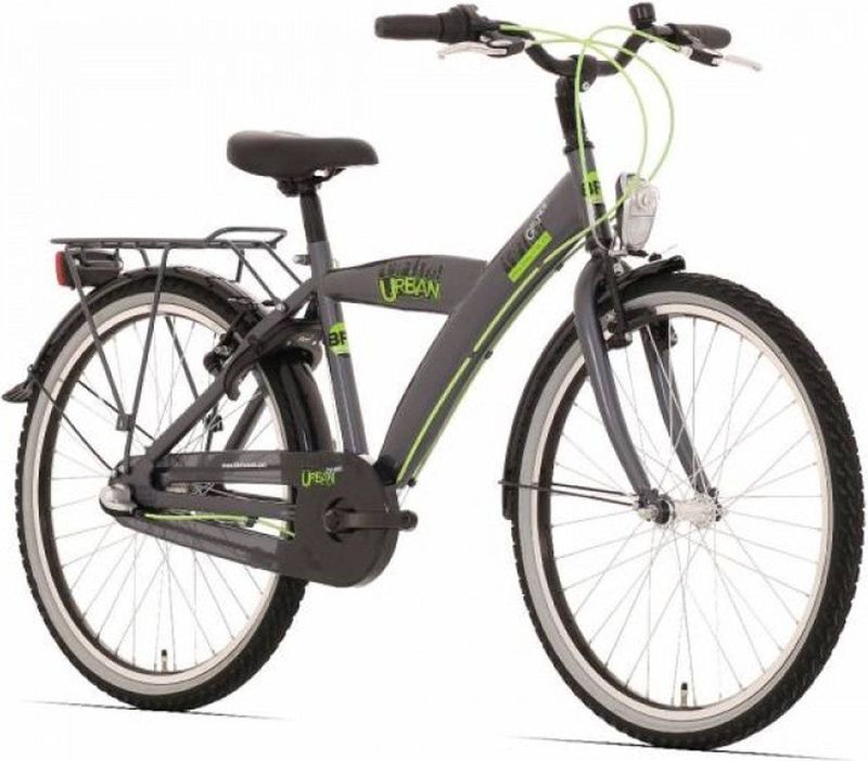 Bikefun - Urban City - Fiets - Titanium