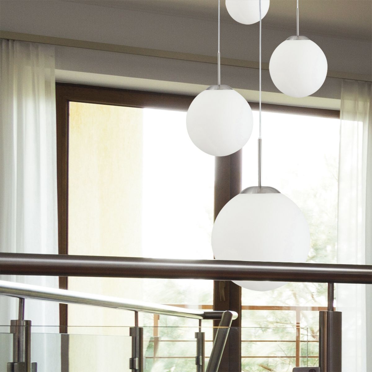 Hanglamp 7376ST Bollique ⌀60  x H30 cm