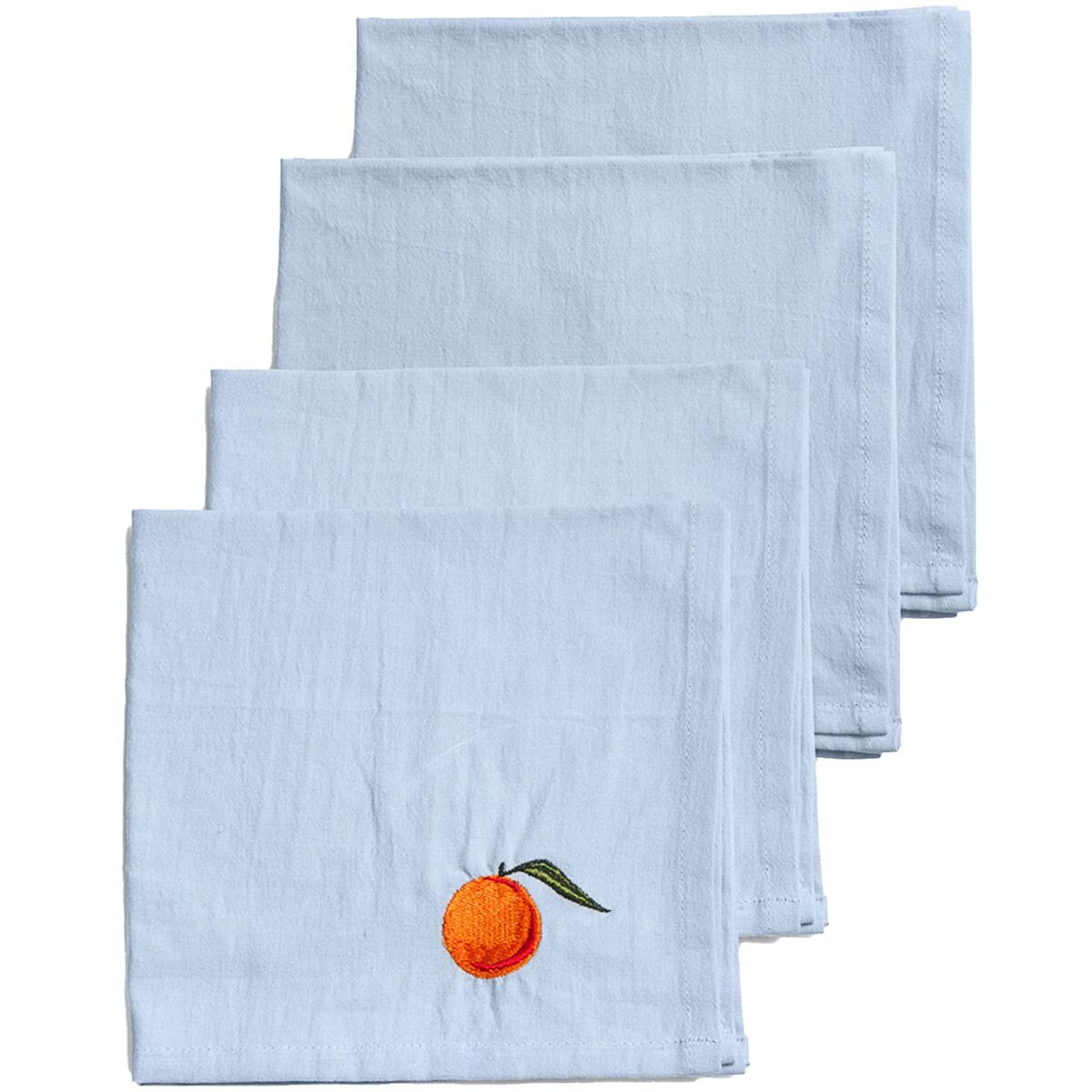 Appelsinservietter 40x40 cm 4-pakning