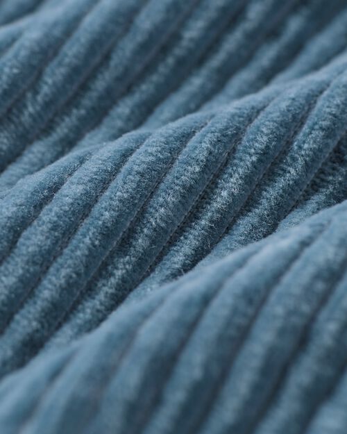 combinaison bébé en velours côtelé bleu