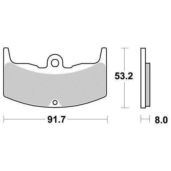 Sifam - Plaquettes de frein S1129AN