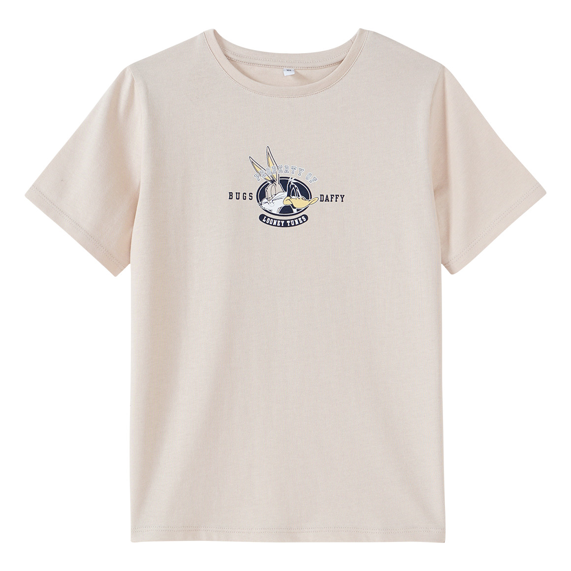 Topolino Looney Tunes T-Shirt mit Rücken-Print beige