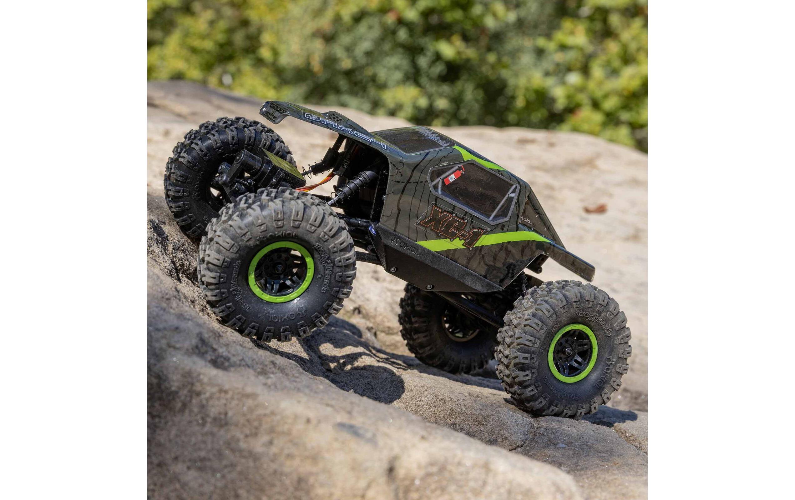 Rock Crawler AX24 XC-1 4WS, Grün, RTR, 1:24<br>Mini Crawler mit Allrad Lenkung