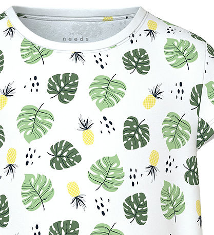 Name It Kleid - NkfVigga - Bright White/Tropical