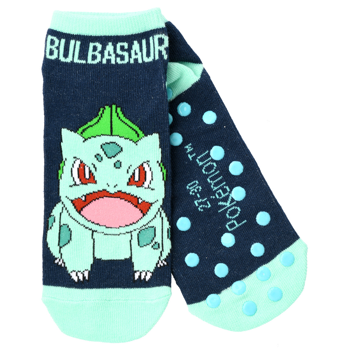 Topolino 2 Paar Pokémon Stoppersocken im Set hellgrau / dunkelblau