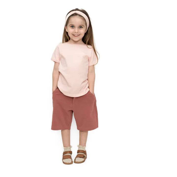Minimalisma Headband Coton Bio Luna | Rose