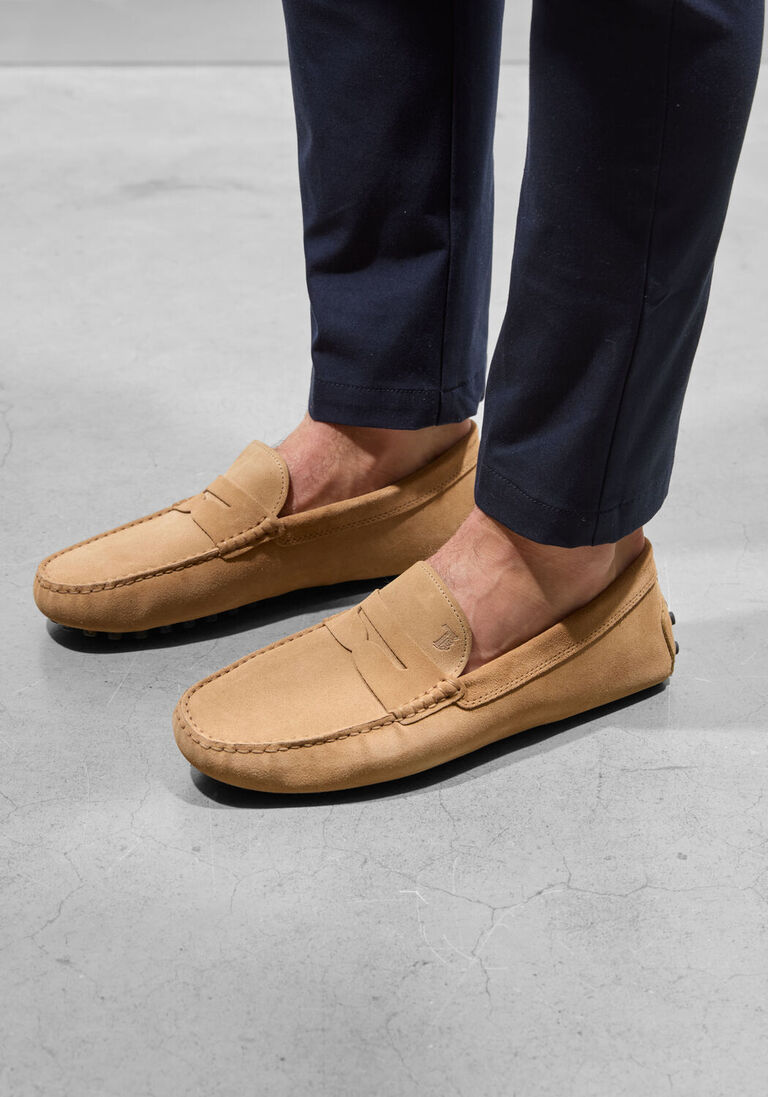 camel tod's mocassins mocassino gommino 22l