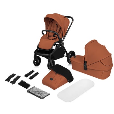 Lionelo MIKA Plus 2-in-1 Duovogn, Brown Rust