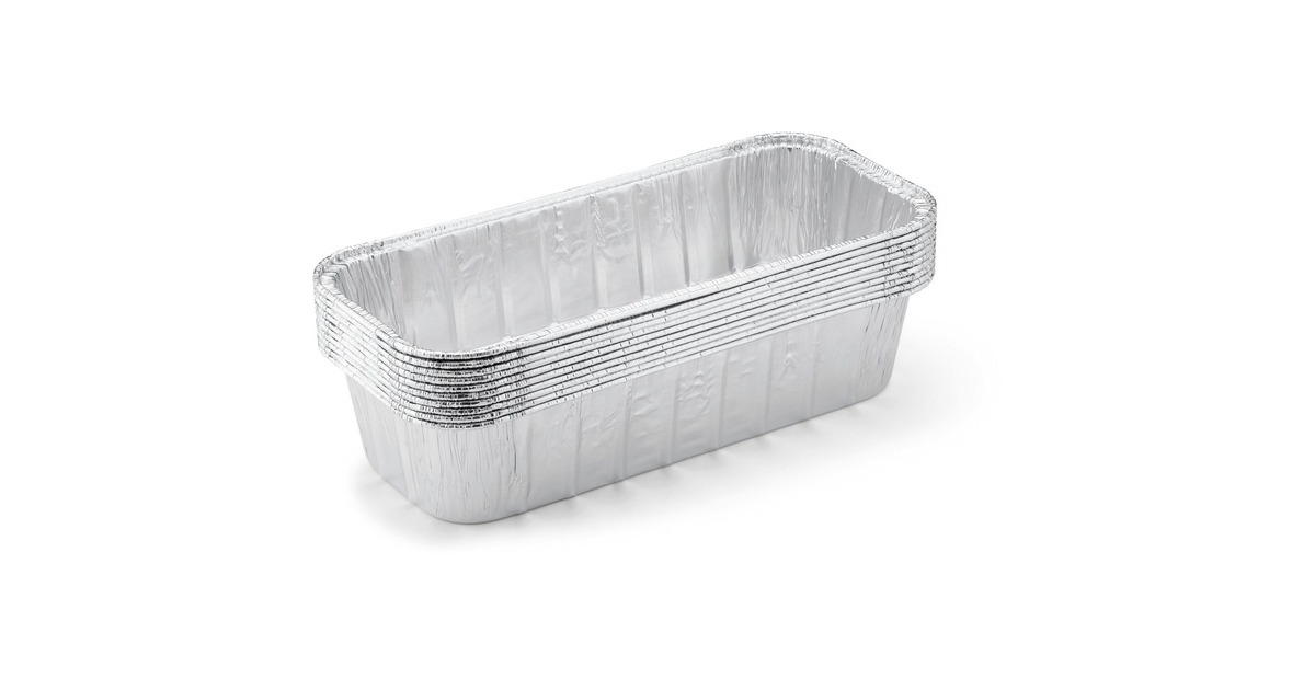 WeberAluminium lekbakjes druipschaal  (Zilver, 10 stuks)