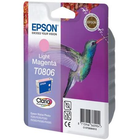 Cartouche Epson T080 couleurs séparées pour imprimante jet d'encre