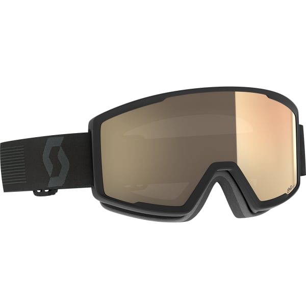 Masque de ski SCOTT FACTOR PRO LS MINERAL BLACK LIGHT SENSITIVE BRONZE CHROME