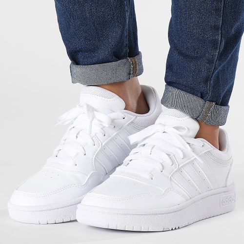 Baskets Femme Hoops 3 Low Classic GW3036 Cloud White