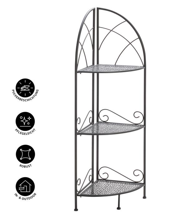 Dehner Eckregal Luca, ca. B31/H111/T31 cm