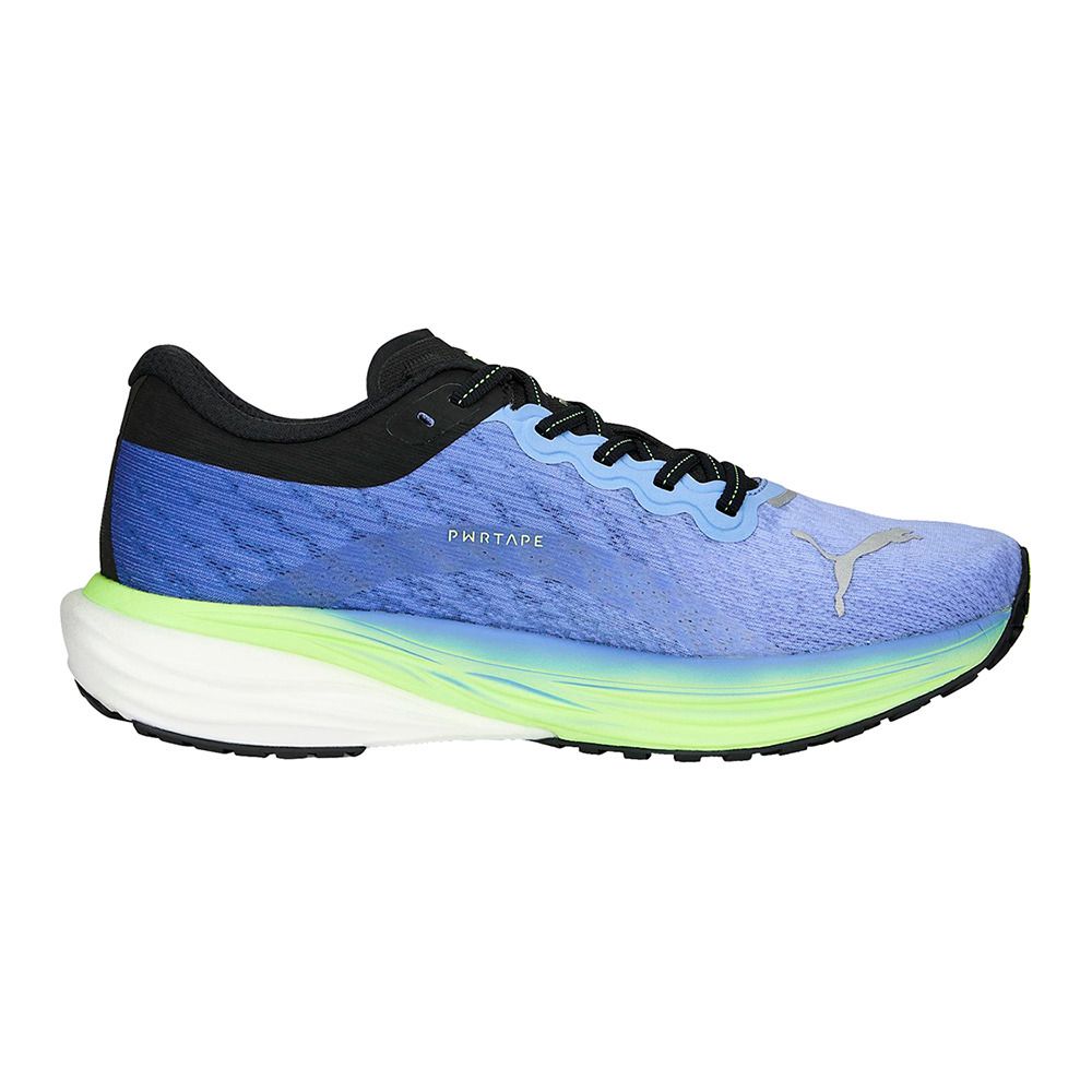 Puma DEVIATE NITRO 2 - Chaussures Running Homme royal sapphire/elektro purple