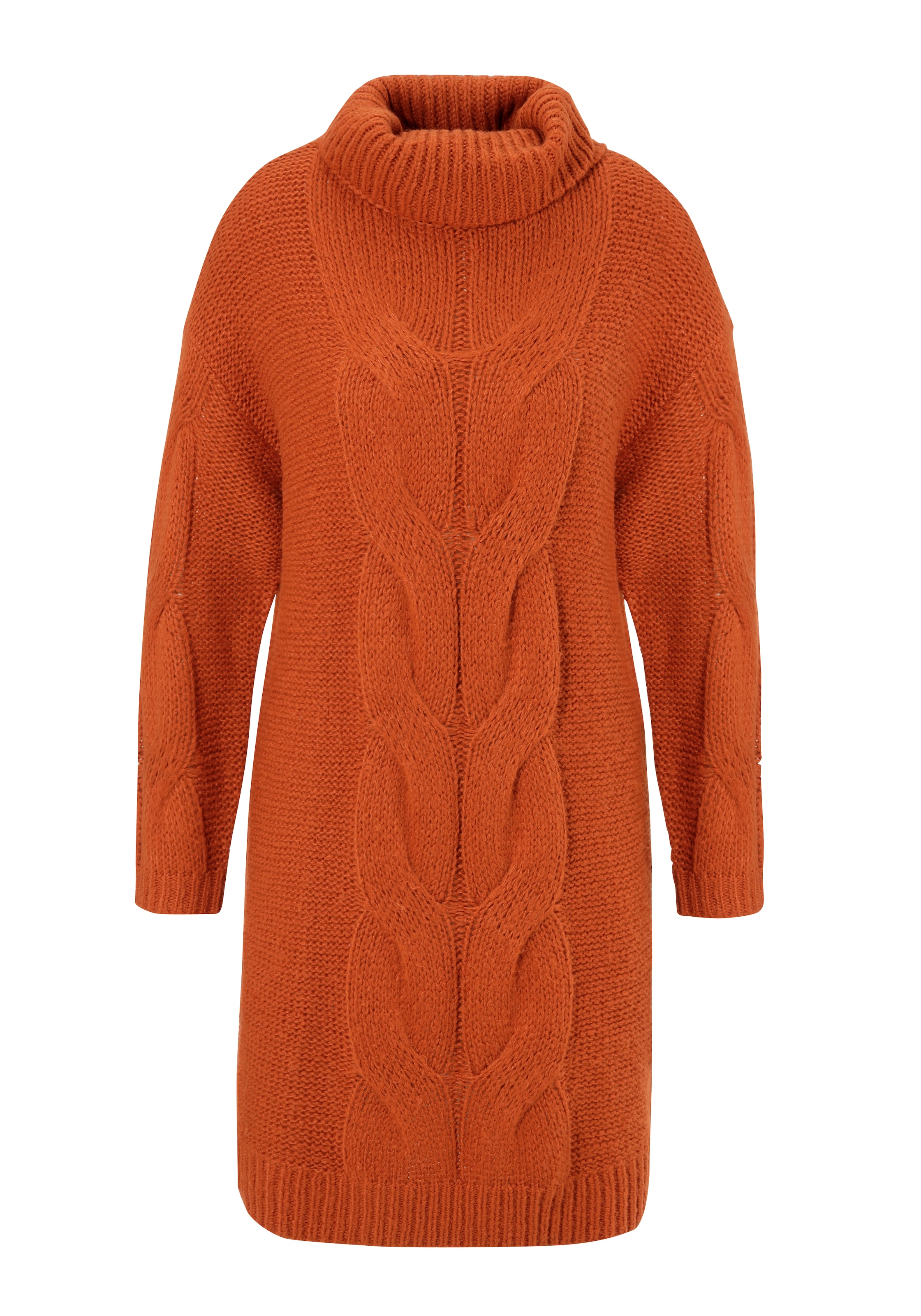 Aniston CASUAL Strickkleid mit extravagantem Zopfmuster