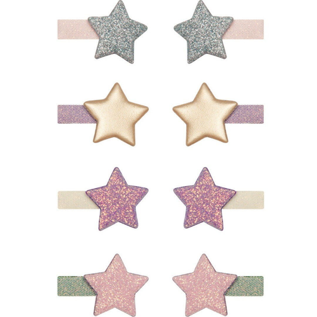 Mimi & lula haarclipjes mini stellar - bright multi - 8st