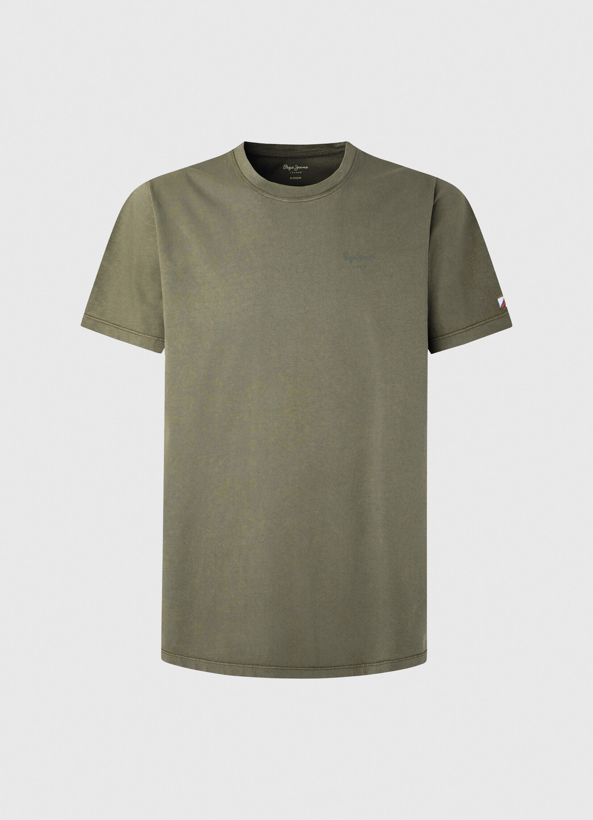CAMISETA DE ALGODÃO COM LOGOTIPO ESTAMPADO - casting